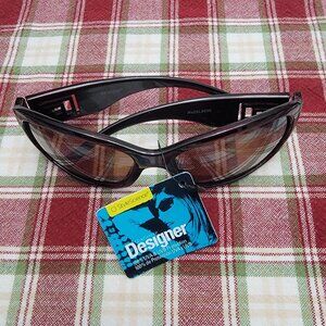Style Science by FGX, Inc. Sunglasses Burgundy Frames with Silver Decor on Arms